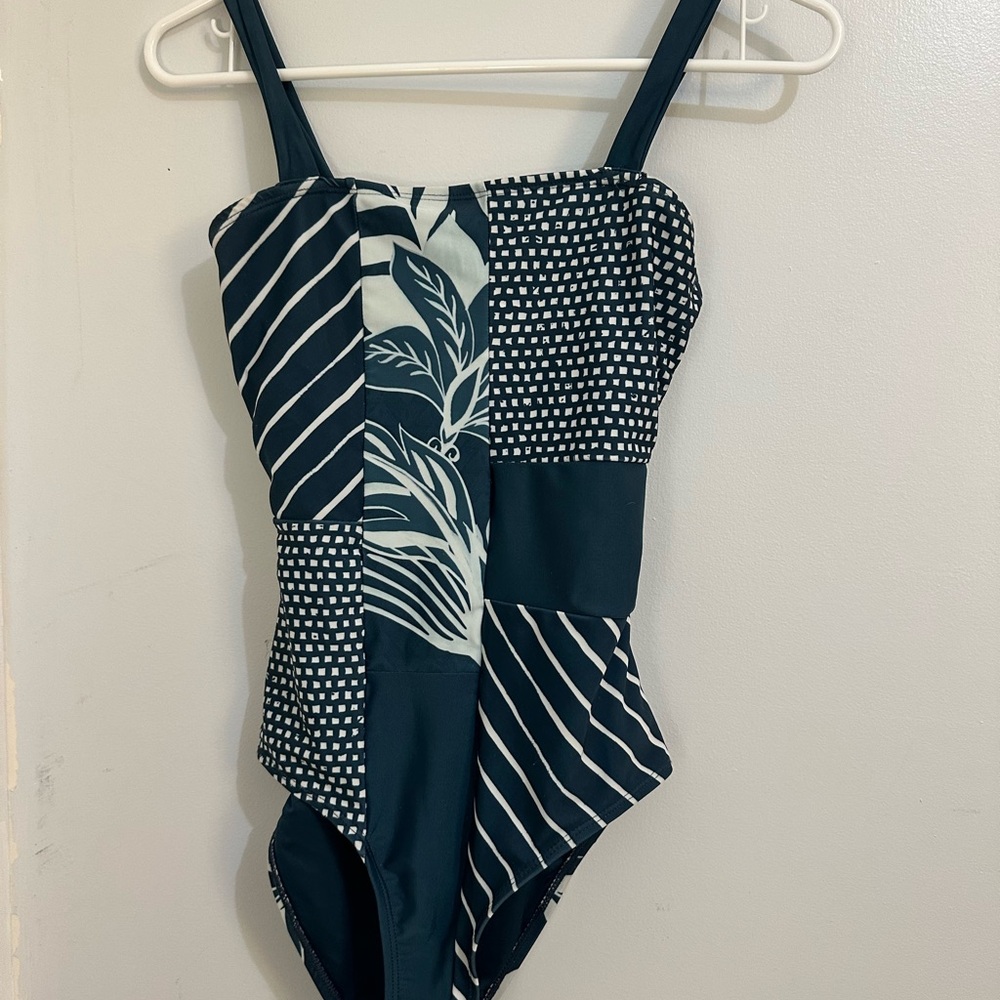 Women’s Nani Patchwork One-Piece Swimsuit - Blue